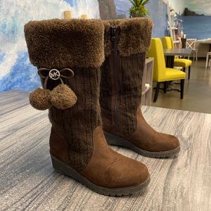 Michael Kors Cable Knit Boots